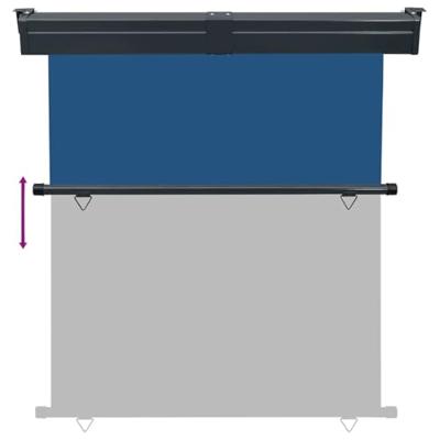 VidaXL Balkonscherm 175x250 cm blauw