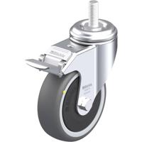 Blickle LKRA-PATH 101KF-FI-ELS-GS12 Zwenkwiel met rem Wieldiameter: 100 mm Draagvermogen (max.): 120 kg 1 stuk(s) - thumbnail