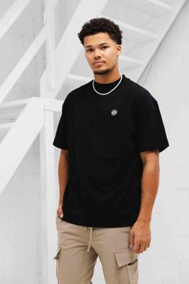 Black Bananas Monogram T-shirt Heren Zwart - Maat L - Kleur: Zwart | Soccerfanshop