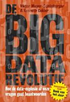 De big data-revolutie - Viktor Mayer-Schönberger, Kenneth Cukier - ebook - thumbnail