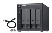 QNAP TR-004 behuizing voor opslagstations HDD-/SSD-behuizing Zwart 2.5/3.5" - thumbnail