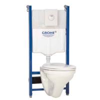 Grohe Inbouwreservoir Pack Solido Met Inbouwreservoir Dualfush Met Softclose Zitting Wit - thumbnail
