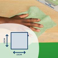 Sorbo Microvezeldoekjes 22x22cm 16st - thumbnail