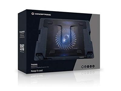 Conceptronic Opvouwbare koelstand voor notebooks - thumbnail