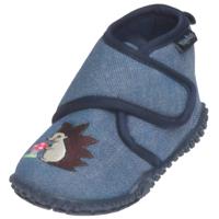 Playshoes pantoffels Egel Jeansblauw-20-21 - thumbnail
