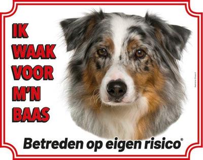 Australian Shepherd Waakbord
