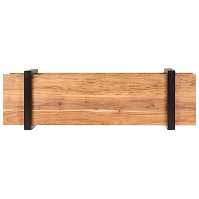 Tv-meubel 130x40x40 cm massief acaciahout