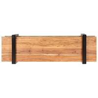 Tv-meubel 130x40x40 cm massief acaciahout - thumbnail