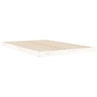 Bedframe massief grenenhout wit 120x190 cm 4FT Small Double - thumbnail