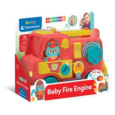 Clementoni Baby montessori brandweerwagen Clementoni Baby montessori brandweerwagen
