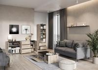 Germania Cantoria Eiken | Zwart Vitrinekast - thumbnail