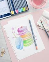 Faber Castell FC-114622 Goldfaber Aqua Pastel Aquarelpotloden 12 Stuks - thumbnail
