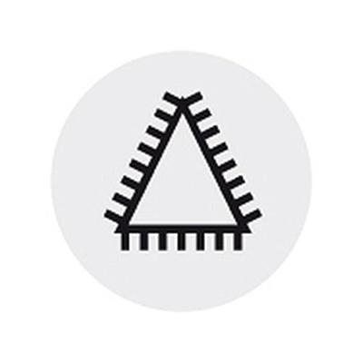 PFERD TOOLS 11211157 Werkplaatsvijl driehoekig kap 2 incl. ergonomisch vijlheft Lengte 150 mm 1 stuk(s)