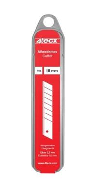 4tecx Reservemesjes afbreekbaar 18mm safety dispenser 10 stuks 4tecx Reservemesjes afbreekbaar 18mm safety dispenser 10 stuks