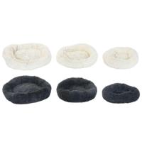 Hondenbed Home ESPRIT Wit Donker grijs 73 X 64 X 16 CM 2 Stuks - thumbnail