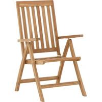 Nohr Verstelbare Tuinstoel 'Amberia' Teakhout - thumbnail