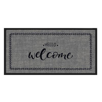 MD Entree - Schoonloopmat - Emotion XS - Hello Welcome - 40 x 80 cm MD Entree - Schoonloopmat - Emotion XS - Hello Welcome - 40 x 80 cm