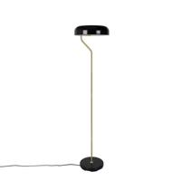 Dutchbone Vloerlamp 'Eclipse' 130cm, kleur Zwart - thumbnail