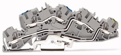 WAGO 2005-7646 Installatie-etageklem 6.20 mm Spanveer Toewijzing: N, L, Terre Grijs 1 stuk(s) WAGO 2005-7646 Installatie-etageklem 6.20 mm Spanveer Toewijzing: N, L, Terre Grijs 1 stuk(s)