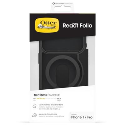 Otterbox 77-98588 Flip Case Apple iPhone 17 Pro Crystal, Black Flip Case, MagSafe compatible, Stootbestendig Otterbox 77-98588 Flip Case Apple iPhone 17 Pro Crystal, Black Flip Case, MagSafe compatible, Stootbestendig