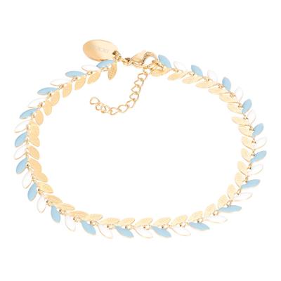 iXXXi Armband Malediven Blauw - Goud