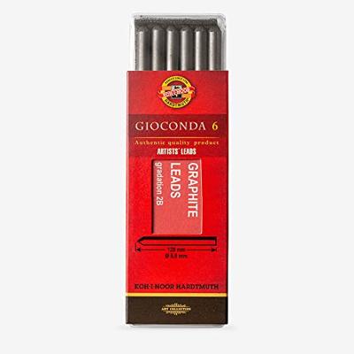 Grafietstift Koh-I-Noor gioconda 4865 2B 5,6mm 6 stuks