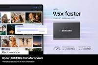 SAMSUNG Portable T7, 1 TB SSD - thumbnail