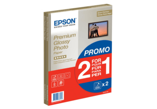 Epson A4 Premium Glossy 2x15 vel 255g/m² Epson A4 Premium Glossy 2x15 vel 255g/m²