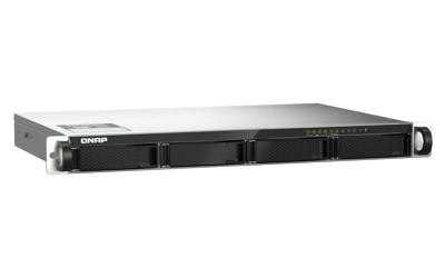 QNAP TS-435XEU NAS Rack (1U) Marvell CN9131 4 GB DDR4 0 TB QNAP QTS Zwart, Grijs