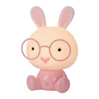 Lucide DODO RABBIT - Nachtlamp Kinderkamer - LED 3 StepDim - 1x3W 4000K - Roze - thumbnail