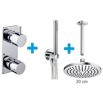 Inbouw Regendouche Amon Round Set Type 1 Aqua Splash Inbouw Regendouche Amon Round Set Type 1 Aqua Splash