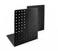 Trendform Boekensteun Dots - set van 2 stuks - zwart - thumbnail