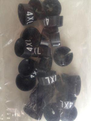 MB zwart/wit 4XL voor op kledinghanger