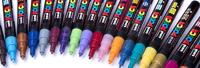 Markeerset POSCA PC-1M BWSG Multicolour - thumbnail