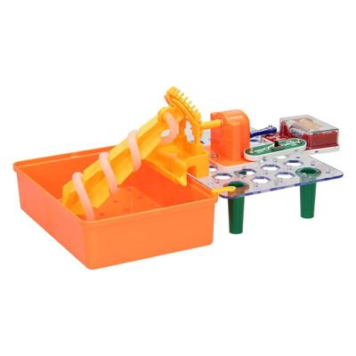 Lobbes Science experiment spiral waterrad