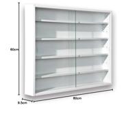 Vitrine Compilati - wit - 60x80x9,5 cm - thumbnail