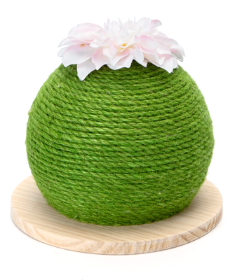 Nobleza Katten krabbol - Cactus - Groen - 23 cm Nobleza Katten krabbol - Cactus - Groen - 23 cm