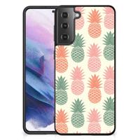 Samsung Galaxy S21 Plus Back Cover Hoesje Ananas - thumbnail