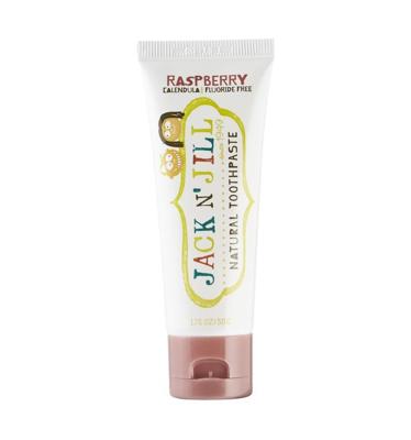 Jack N Jill Natural toothpaste raspberry 50 Gram