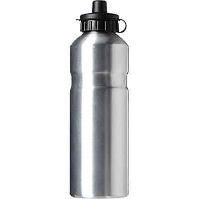 Point Aluminium mit Trinkventil-Schutzkappe Drinkfles Zilver