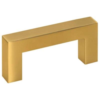 VidaXL Handvatten 10 st 64 mm roestvrij staal goudkleurig