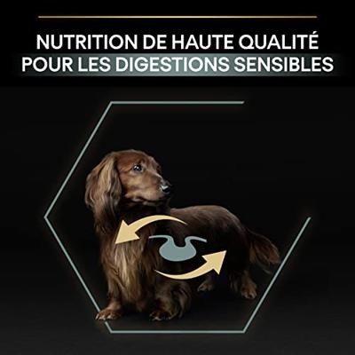 PURINA PRO PLAN | Sensitive Digestion | Complete droogvoer voor kleine volwassen honden | Bevordert een gezond spijsverteringsstelsel | Rijk aan lam | Droogvoer | Zak van 7 kg