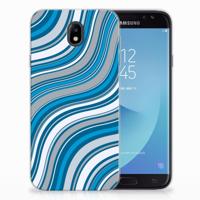 Samsung Galaxy J7 2017 | J7 Pro | TPU bumper | Waves Blue - thumbnail