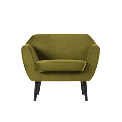 WOOOD Fauteuil 'Rocco', kleur Olijfgroen WOOOD Fauteuil 'Rocco', kleur Olijfgroen
