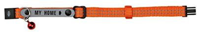 TRIXIE KATTENHALSBAND MET ADRESFLAP MY HOME REFLECTEREND ASSORTI 4 ST