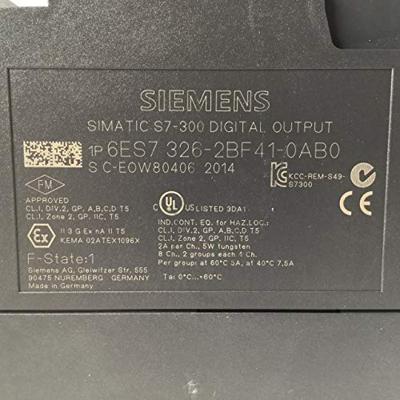 Siemens 6ES7326-2BF41-0AB0 PLC-CPU