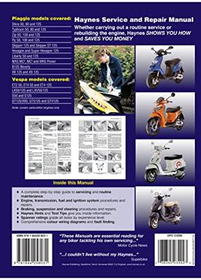 Piaggio & Vespa Scooters (91 - 09) 3492