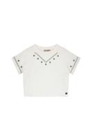 Like Flo zomer sweater meisjes teens - off wit - cropped - Dazy - thumbnail