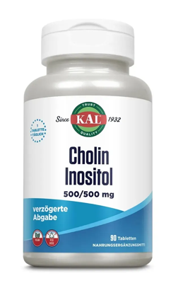 Kal Cholin & Inositol 500mg Tabletten Kal Cholin & Inositol 500mg Tabletten