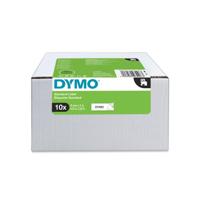 Dymo D1 tapecassette zwart op wit, 9mm x 7m printlint - thumbnail
